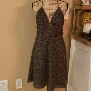 Express backless dress